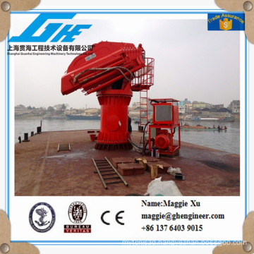 hydraulic marine Crane for vessel